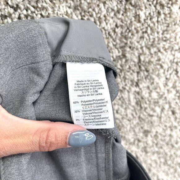 J. Crew Pants Women’s 8 Mercantile Ruby Gray Cropped Dress Pant - Picture 5 of 7